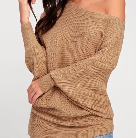 Lulus Sweaters - Lulu’s Beige Knit Sweater